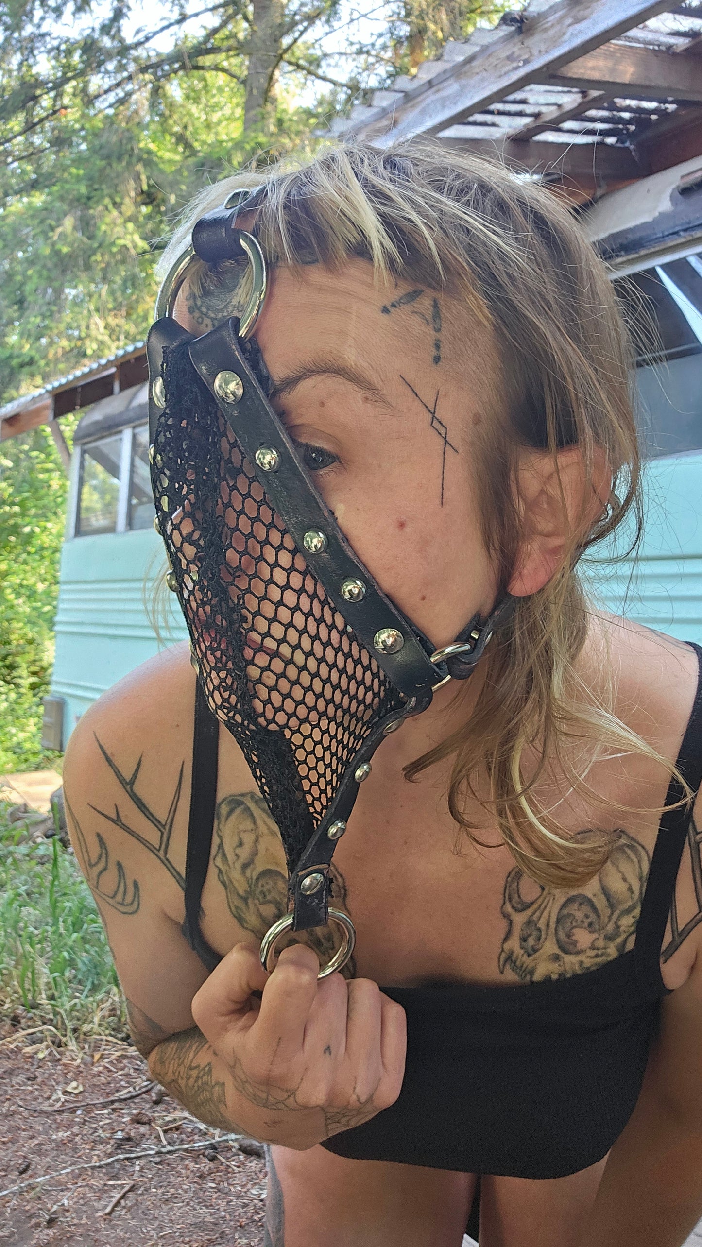 Mesh face lead