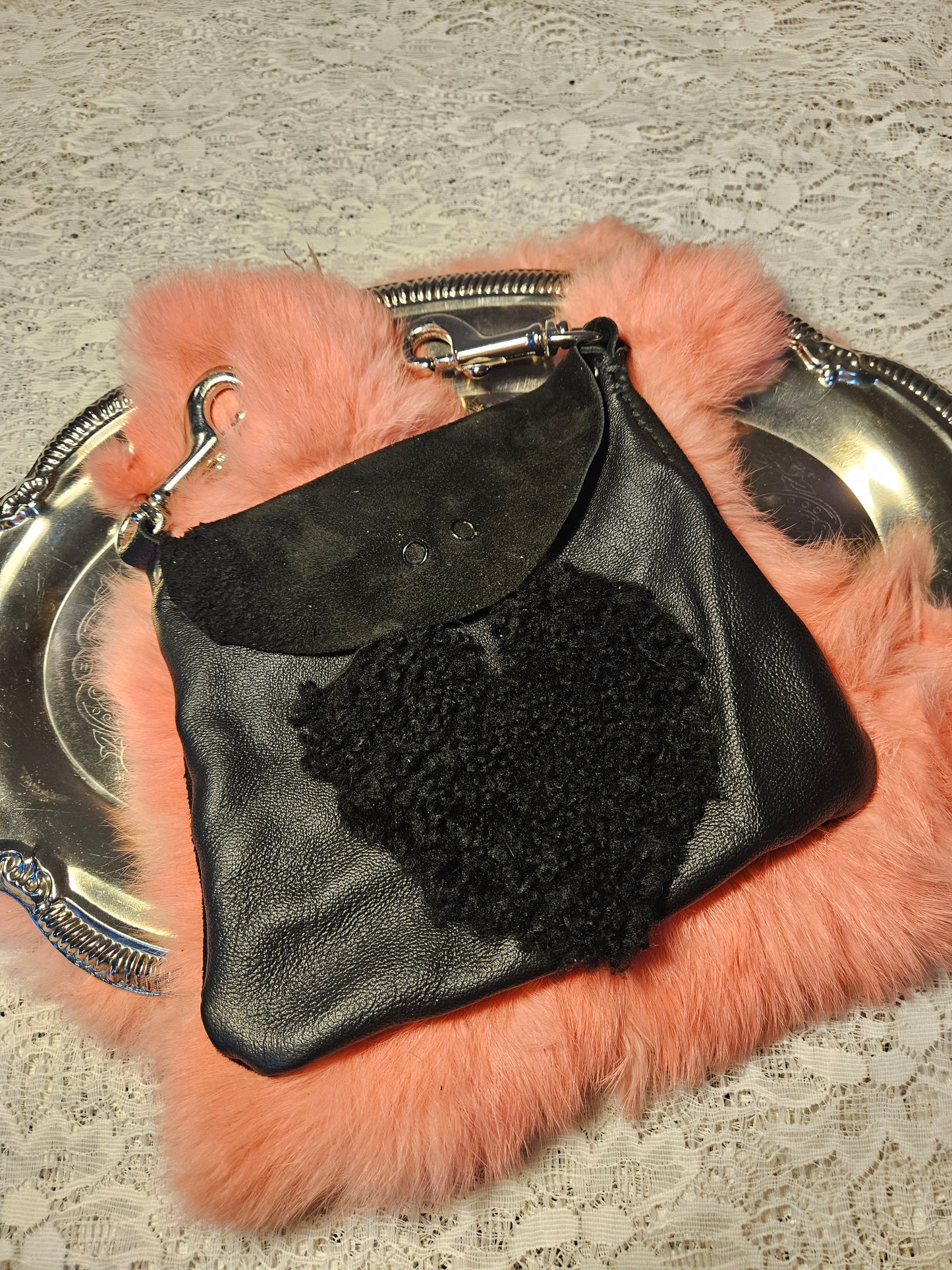 Heart clip bag