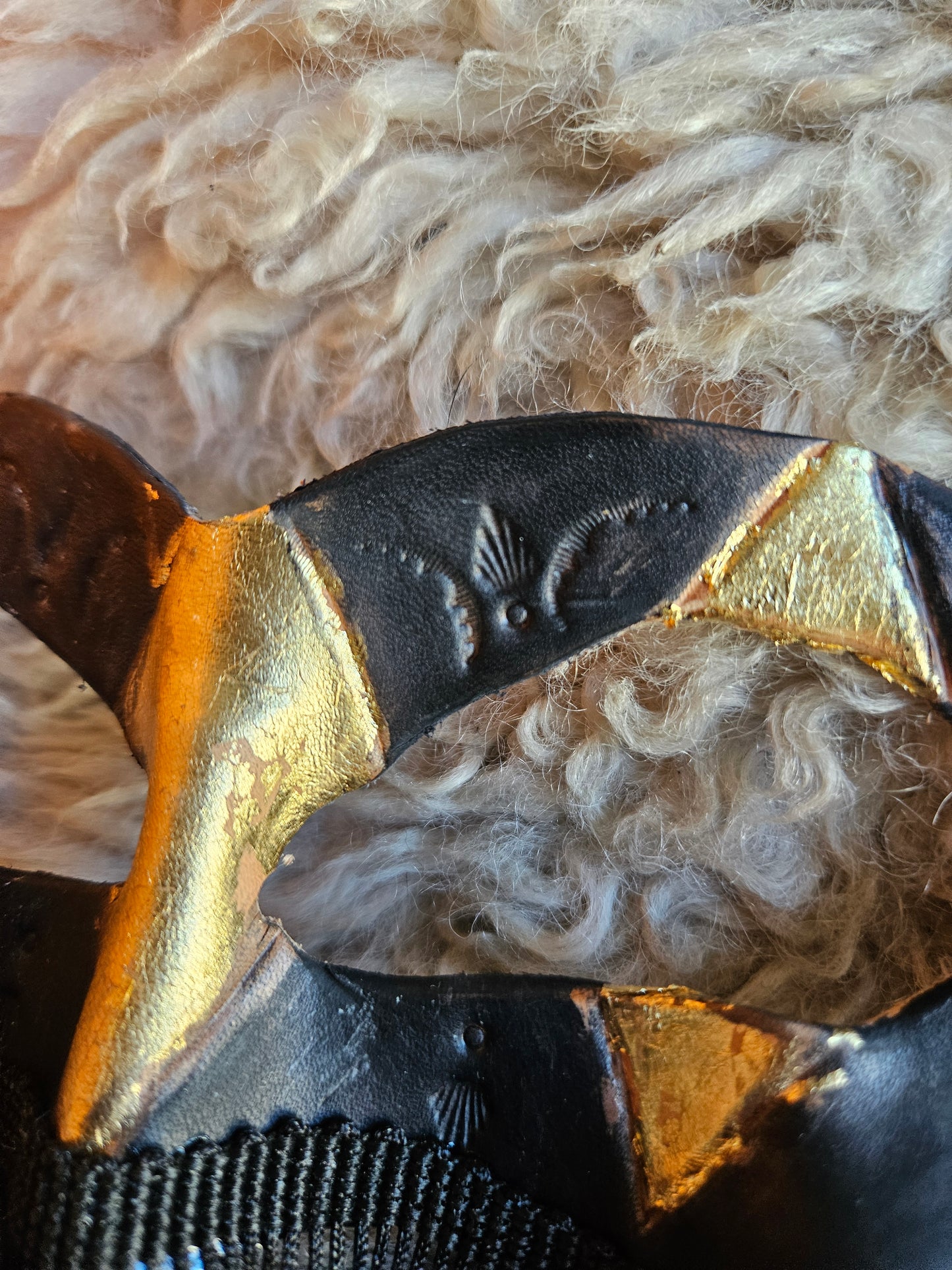 Sun and moon face mask