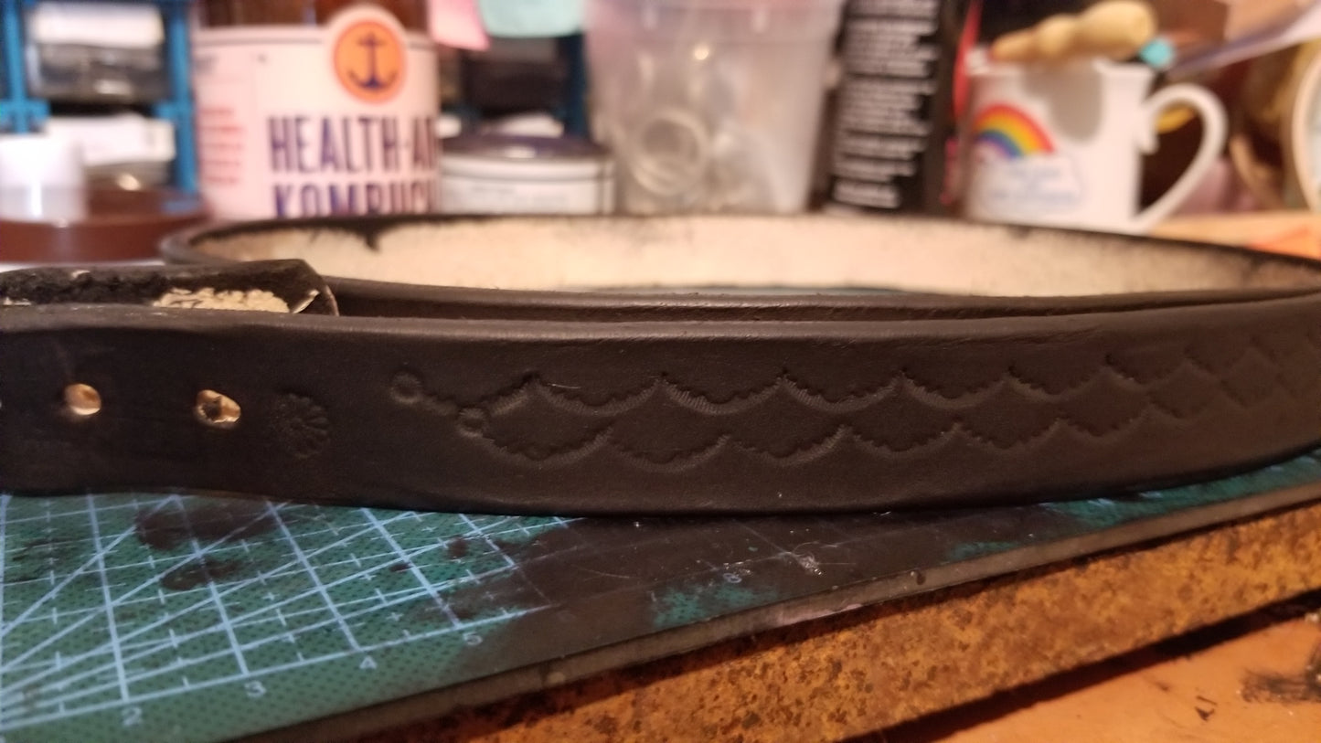 Stamped belt