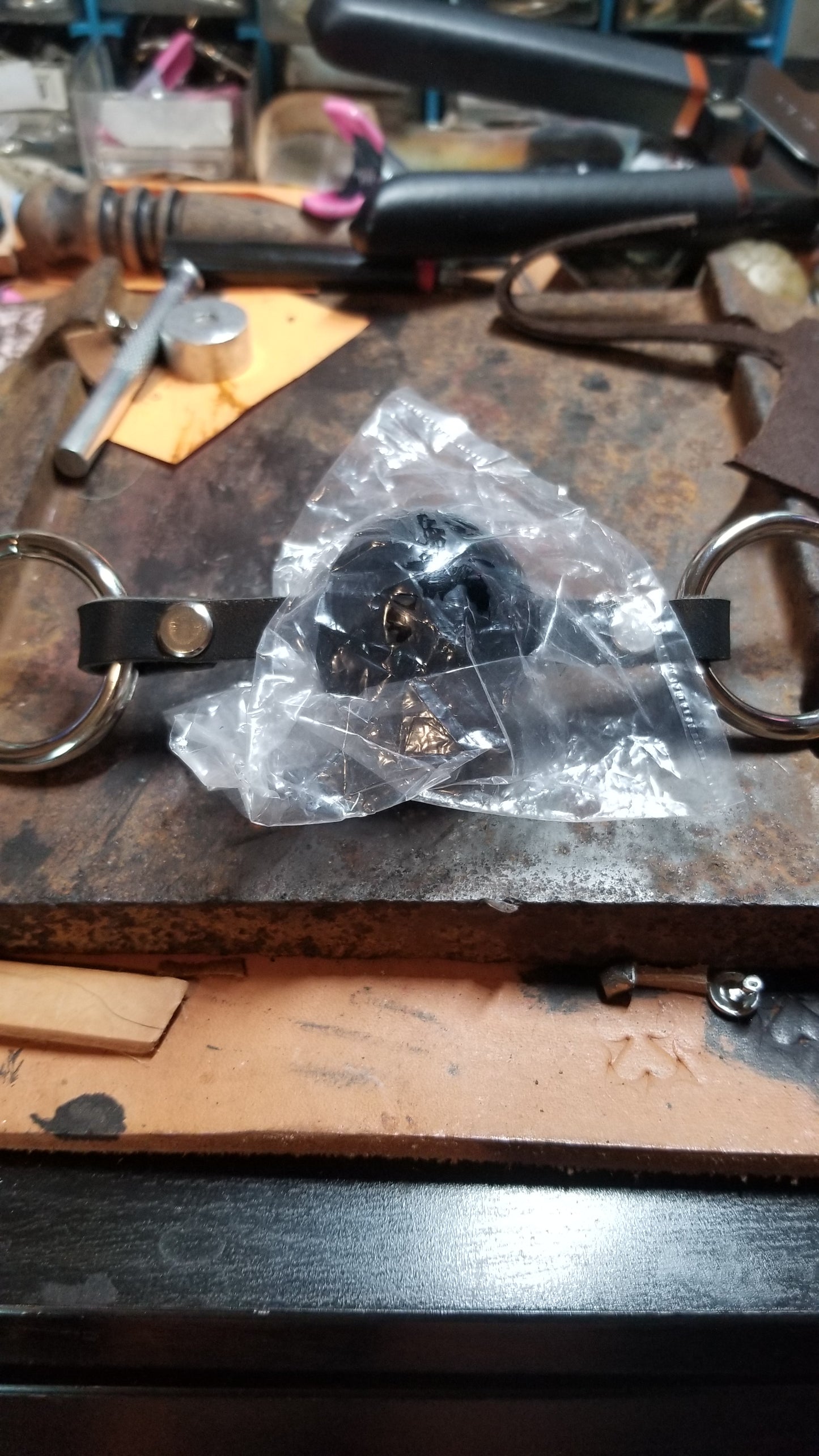 Chain ball gag