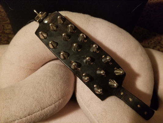 77 tall cone stud wrist cuff