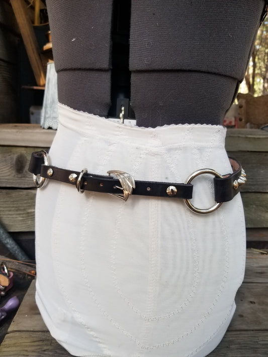 Heart and Stud belt
