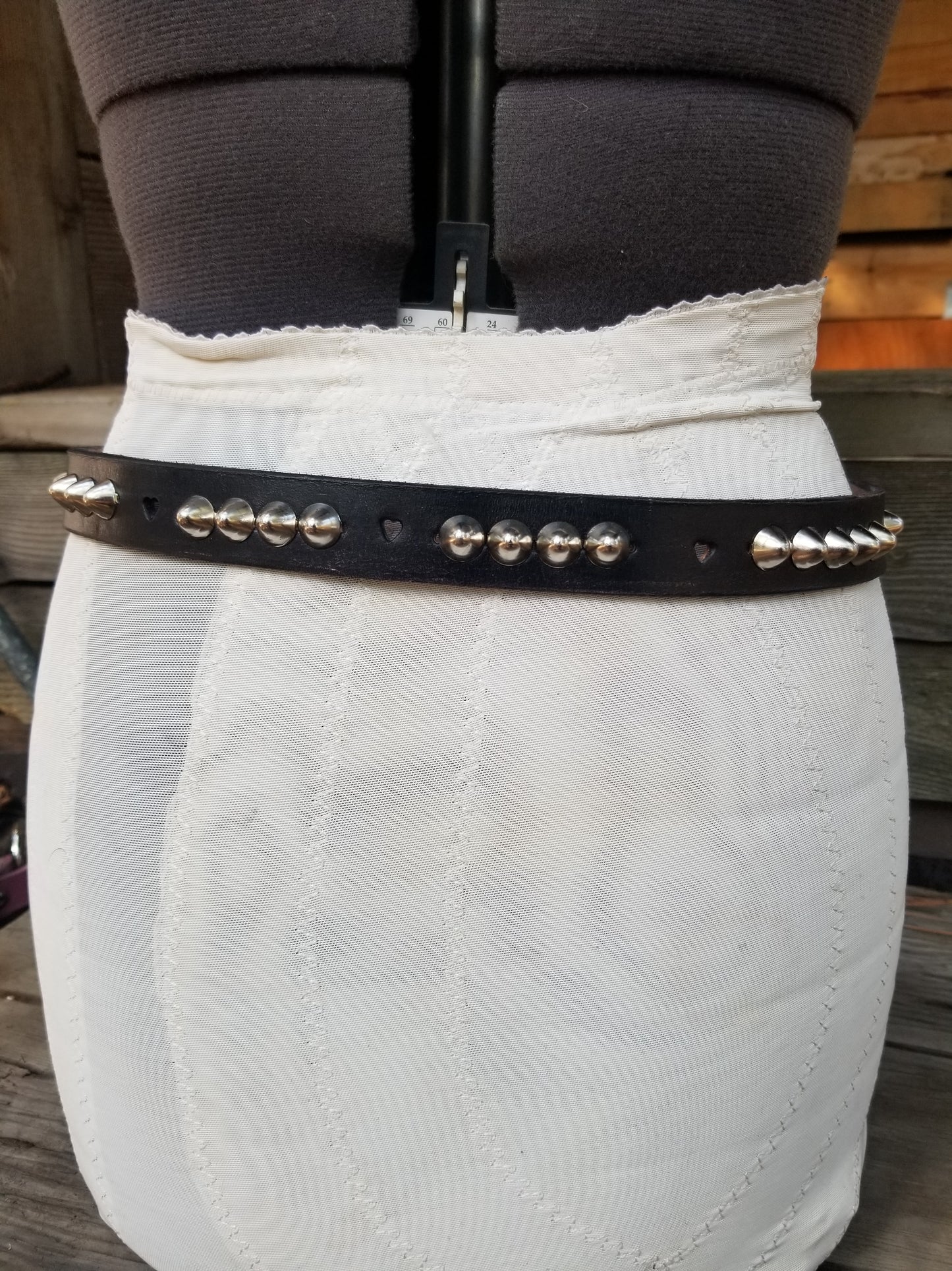 Heart and Stud belt