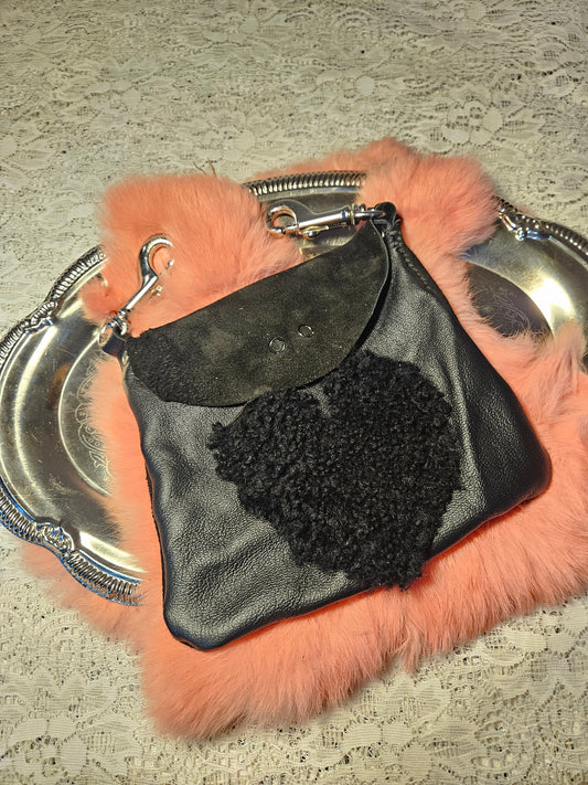 Heart clip bag