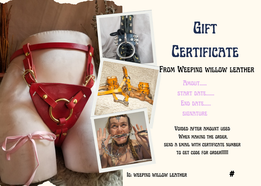 Gift certificate $100