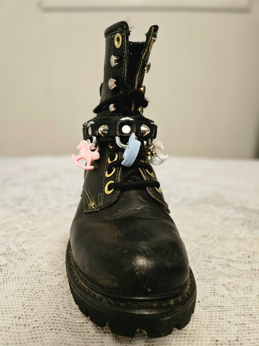 Pony boot cuff