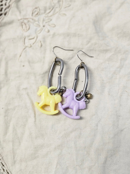 Pony earrings