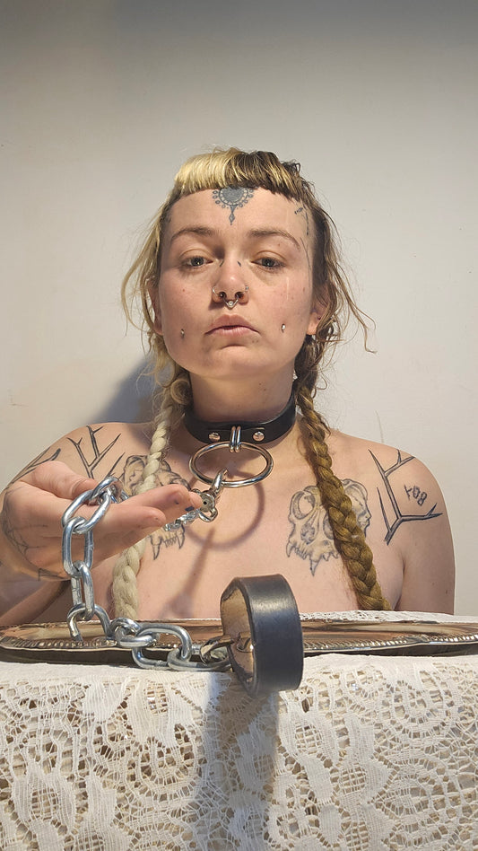 Chain leash